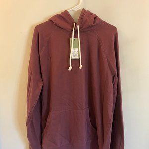 Goodfellow Hoodie Sweatshirt XL Pomegranate